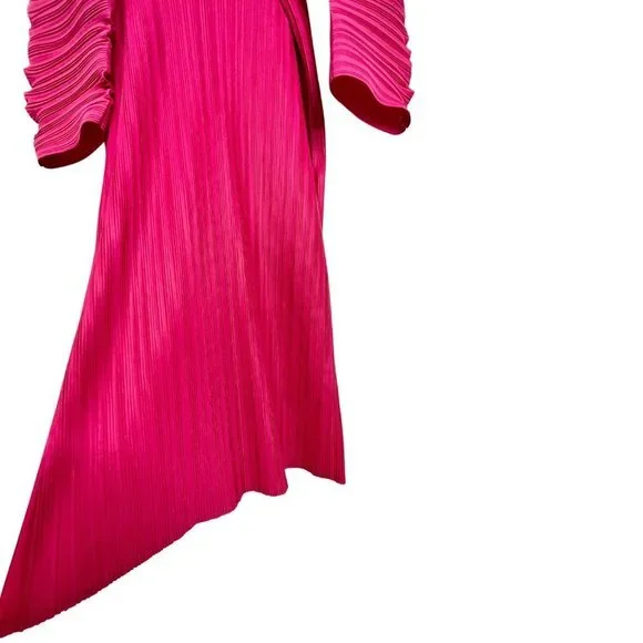 GORMAN Pleated Dress Hot Pink NEW s8 (Fits 8-16) - Picture 9 of 11
